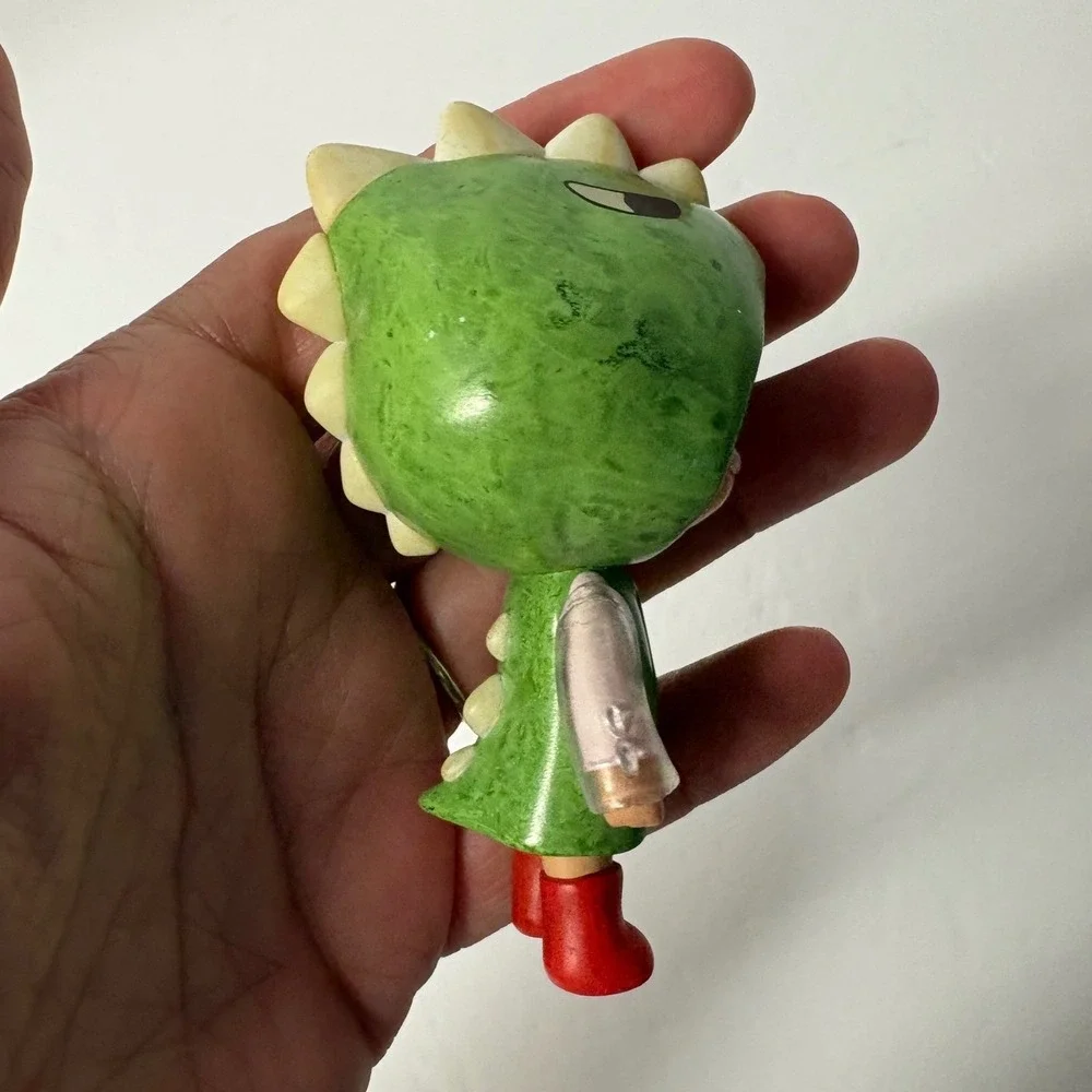 Pop Mart Hirono The Other One Amnesia Vinyl Figure Art Toy Green Dinosaur
